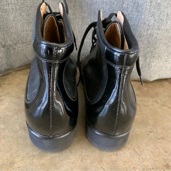 Walter Genuin Black Golf Boots Size 9.5 - Picture 5 of 11